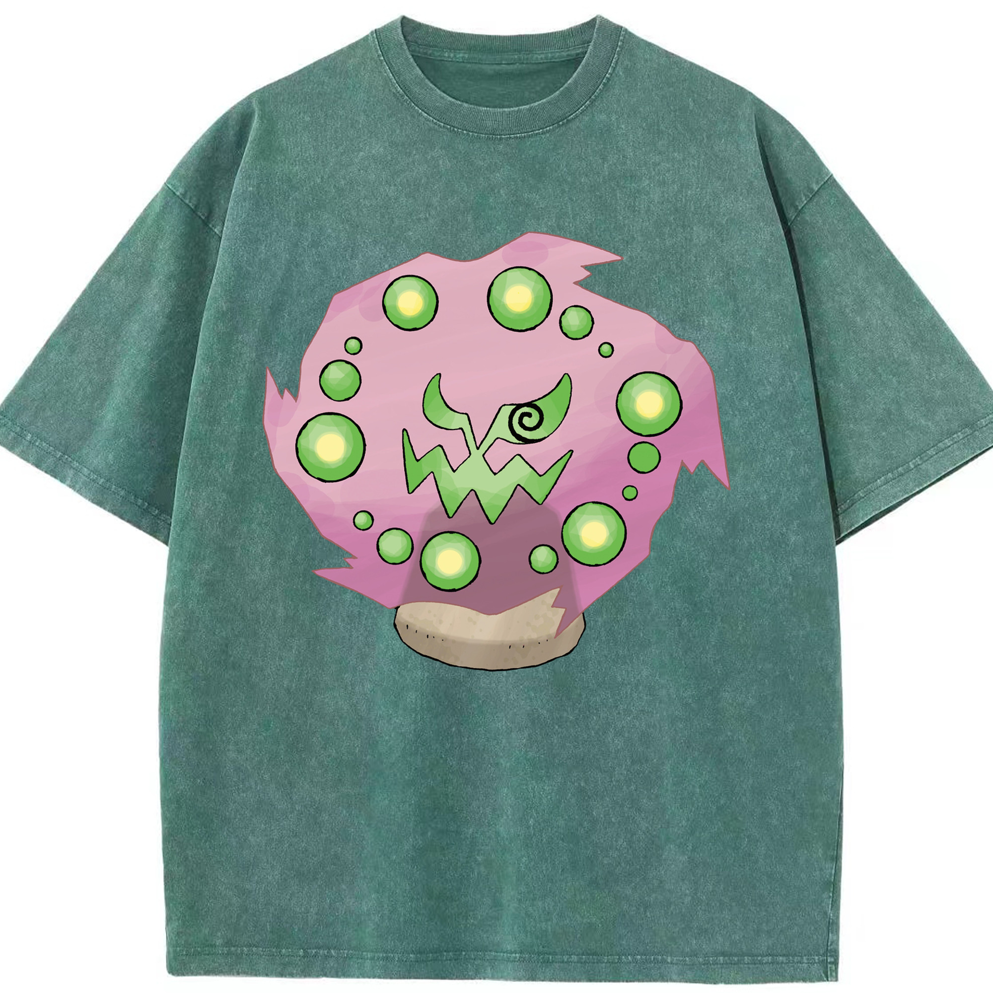 （画像用） ポケットモンスター Pokémon 綿100% ヴィンテージ風 半袖Tシャツ（フロントプリント）